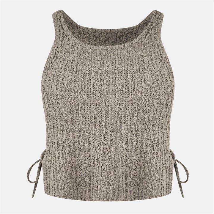 Jack Wills knitted Tank Taupe
