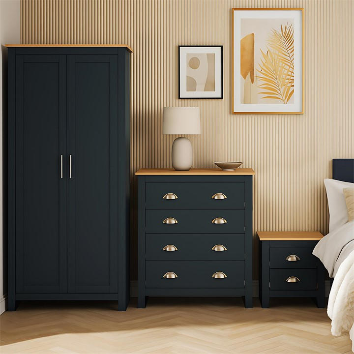 Jack Wills Lancaster 3 Piece Bedroom Set Blue