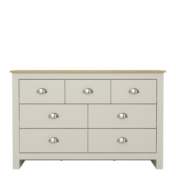 Jack Wills Lancaster Multi Chest Of Drawers Grey