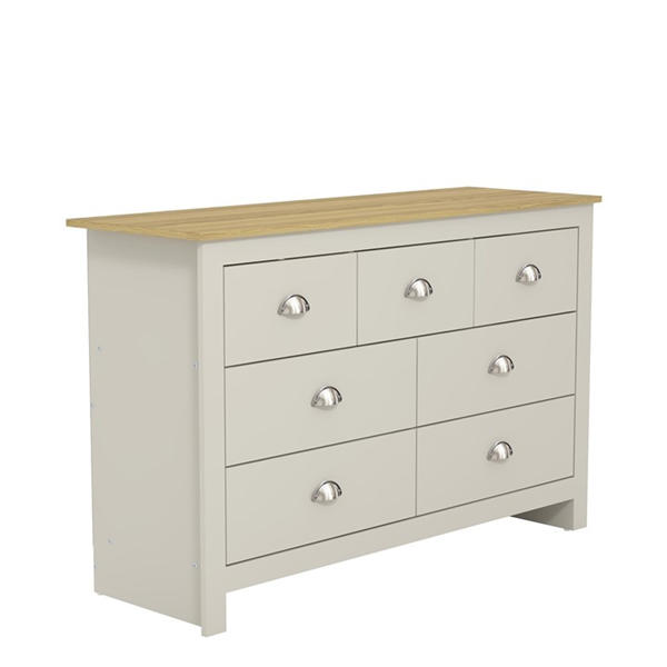 Jack Wills Lancaster Multi Chest Of Drawers Grey