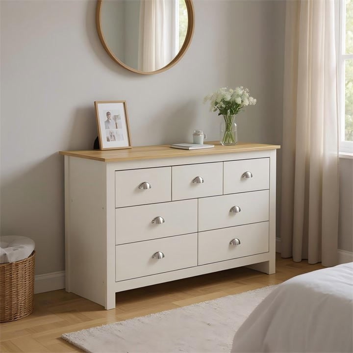 Jack Wills Lancaster Multi Chest of Drawers Grey