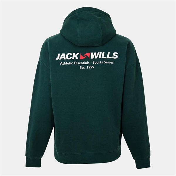 Jack Wills Lock Up Hoodie Evergreen