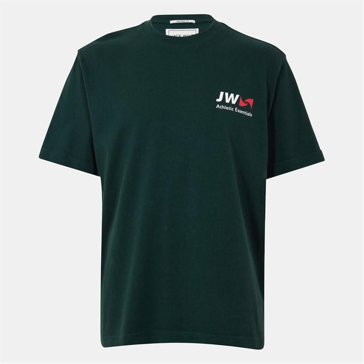 Jack Wills Lock Up T Shirt Mens Evergreen