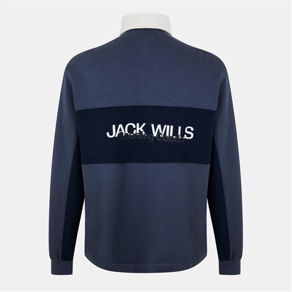 Jack Wills Logo Rugby Polo Night Sky