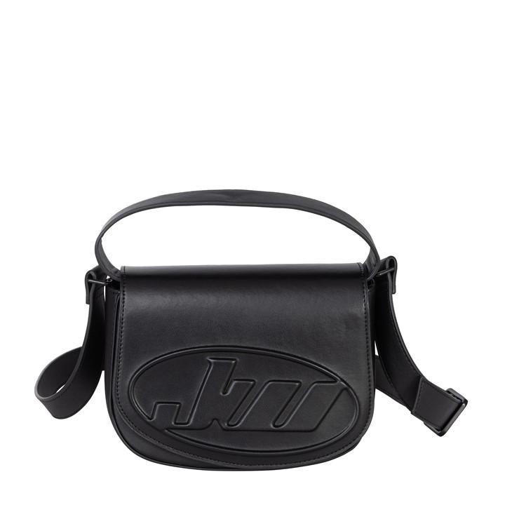 Jack Wills Logo Shoulder Bag Black