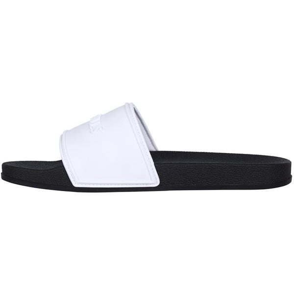 Jack Wills Logo Sliders White/Black