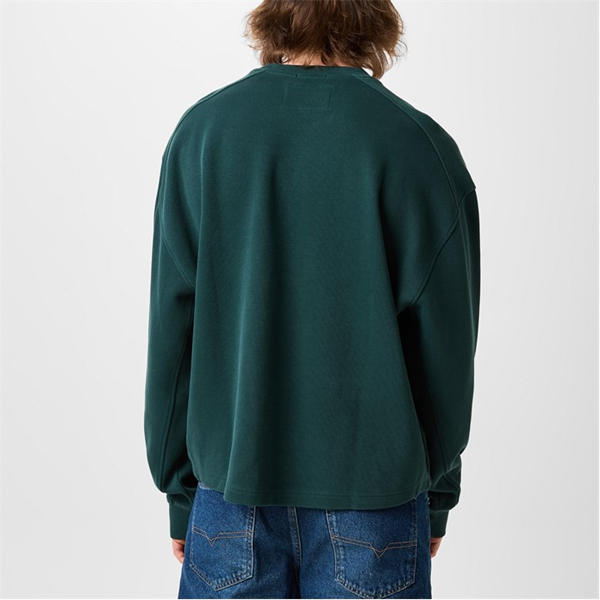 Jack Wills Logo Sweatshirt Evergreen