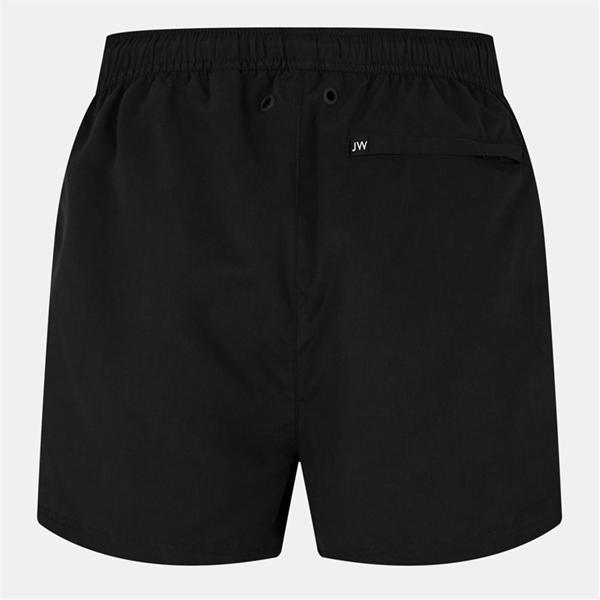 Jack Wills Logo Swim Short Mens Black