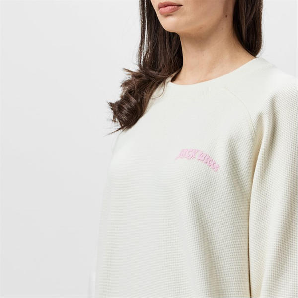 Jack Wills Long Sleeve T Shirt Vintage White