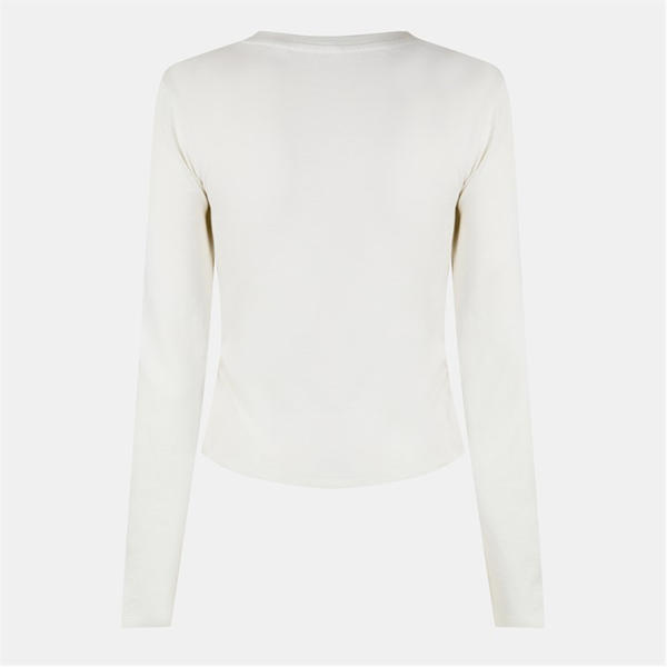 Jack Wills Long Sleeve T Shirt Vintage White