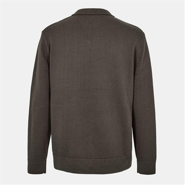 Jack Wills Long Sleeve Zip Knit Polo Iron