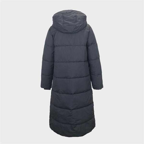 Jack Wills Longline Puffer Ld54 Black