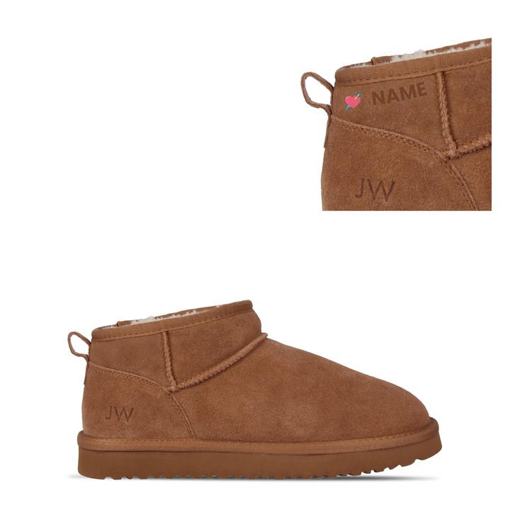 Jack Wills Low Snug Boots Womens Tan