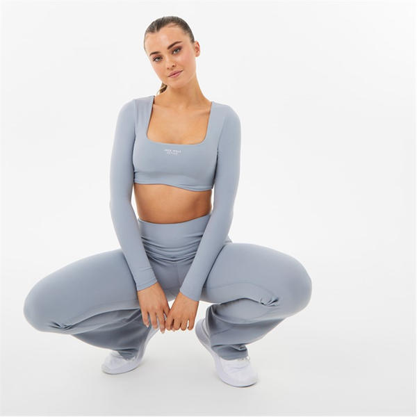 Jack Wills LS Contour Top Grey