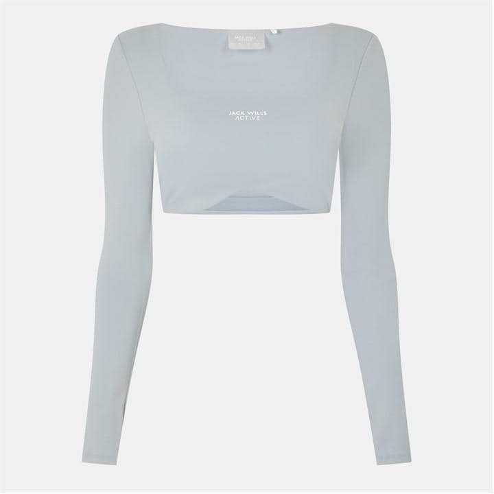 Jack Wills LS Contour Top Grey