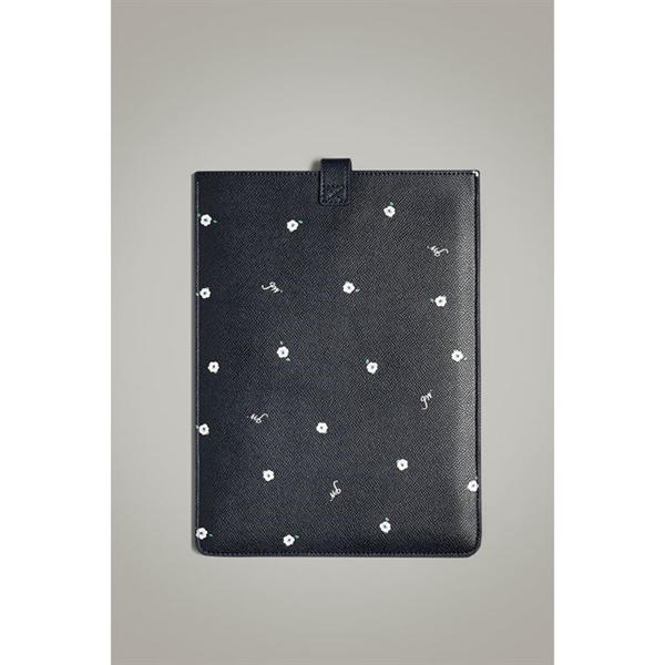 Jack Wills Marley Floral Tablet Sleeve Navy