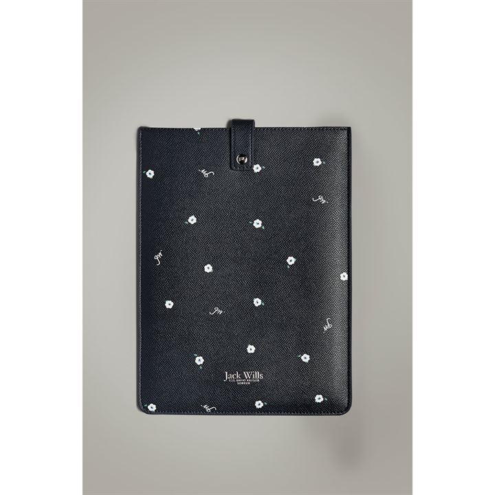 Jack Wills Marley Floral Tablet Sleeve Navy