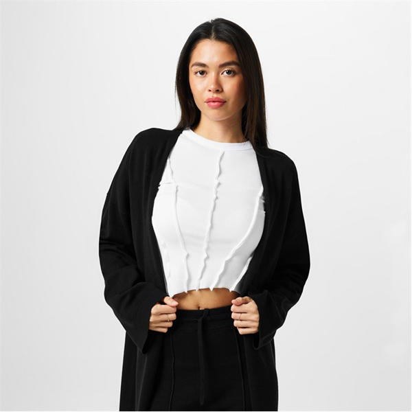 Jack Wills Maxi Length Cardigan Black