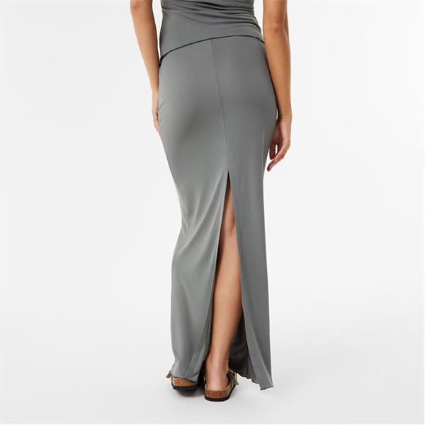 Jack Wills Maxi Skirt Castor Grey