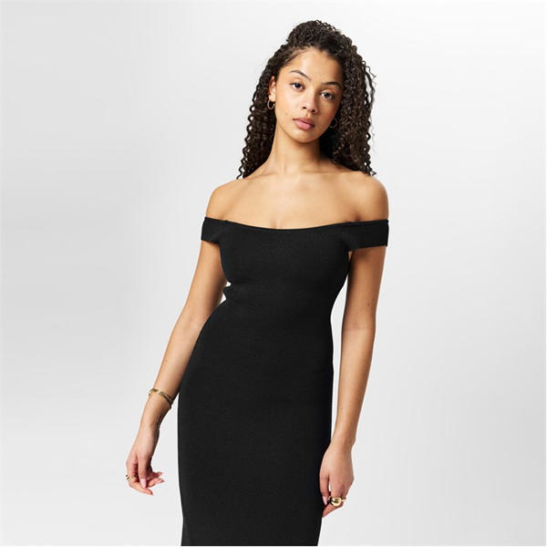 Jack Wills Midaxi Ladies Black