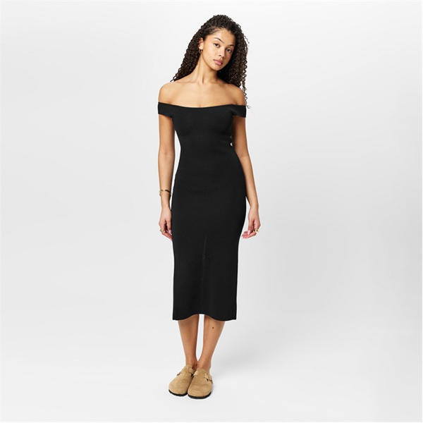 Jack Wills Midaxi Ladies Black