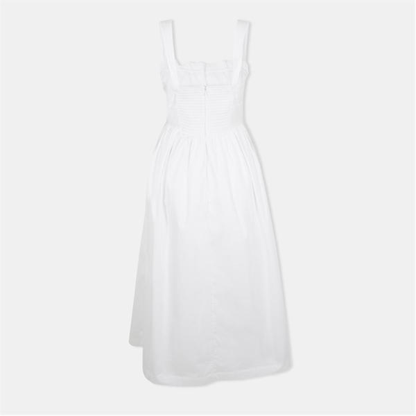 Jack Wills Midi Dress White