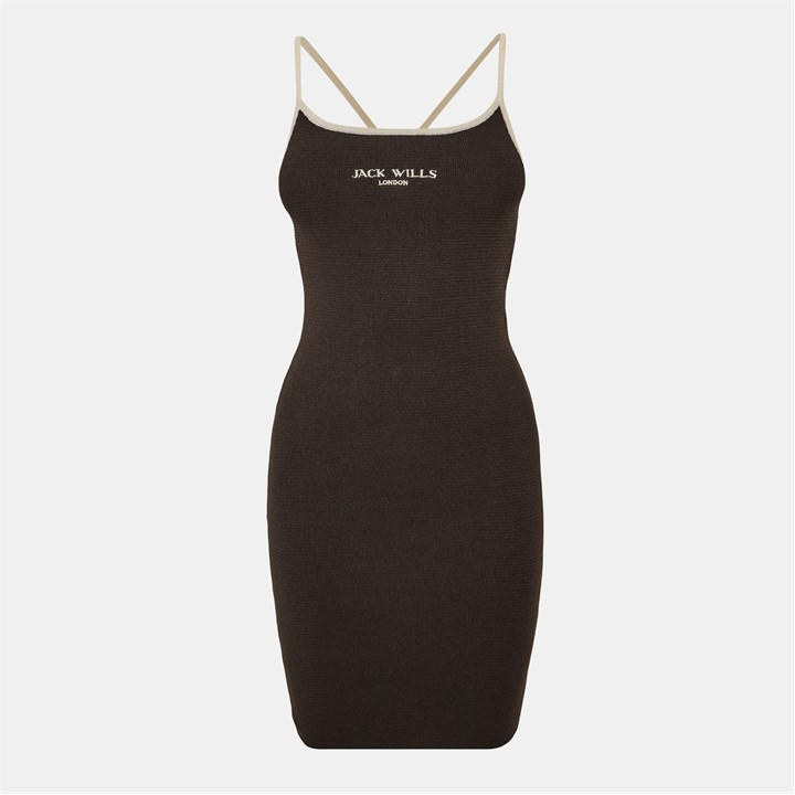 Jack Wills Mini Dress Brown