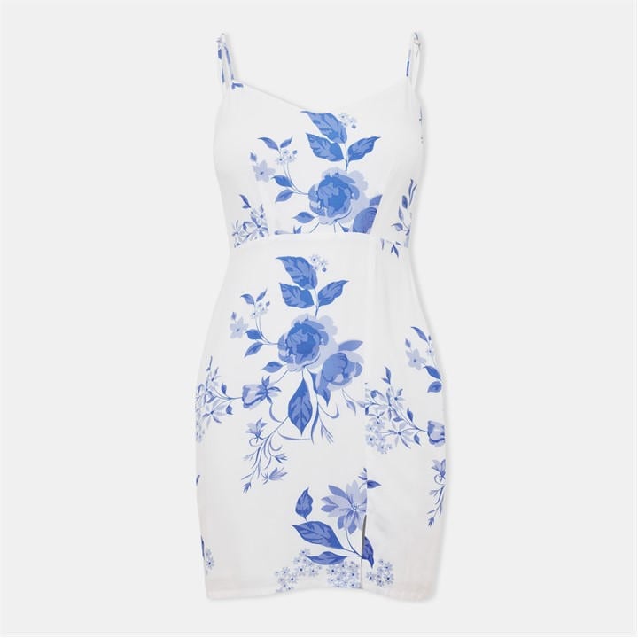 Jack Wills Mini Dress White Print