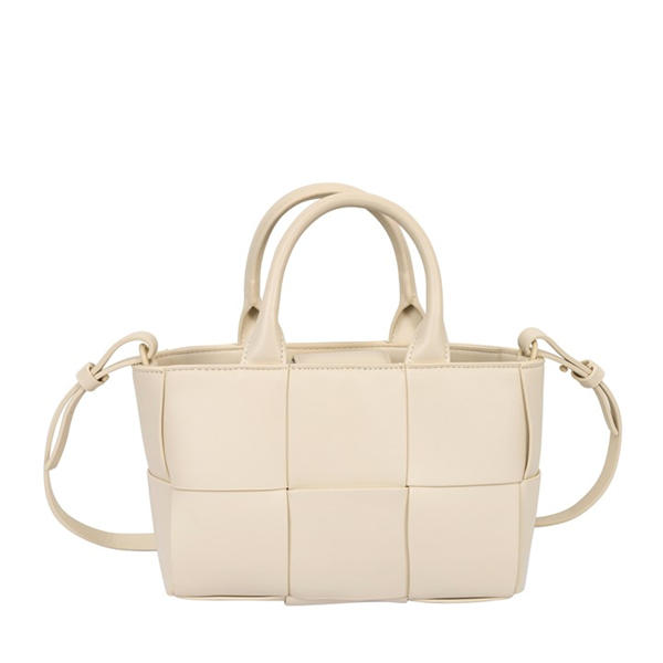 Jack Wills Mini Weave Bag Cream