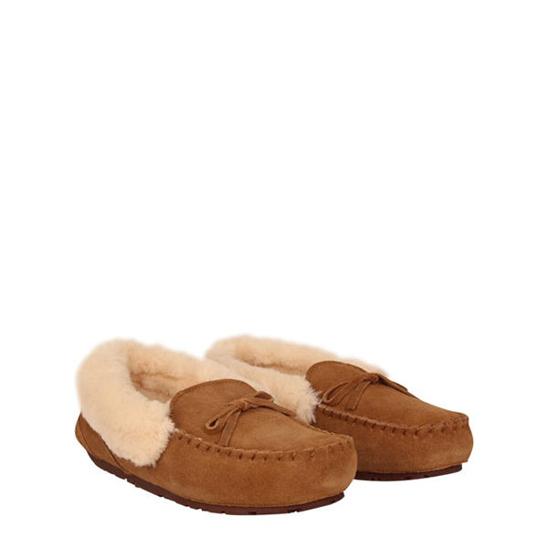 Jack Wills Moccasin Slipper Tan