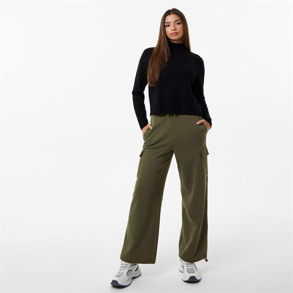 Jack Wills Mock Neck Jumper Black