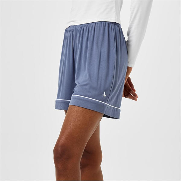 Jack Wills Modal Sleep Shorts Womens Folkstone Grey