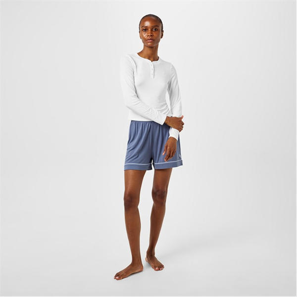 Jack Wills Modal Sleep Shorts Womens Folkstone Grey