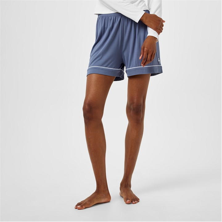 Jack Wills Modal Sleep Shorts Womens Folkstone Grey