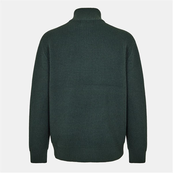 Jack Wills Monty Quarter Zip Men Evergreen