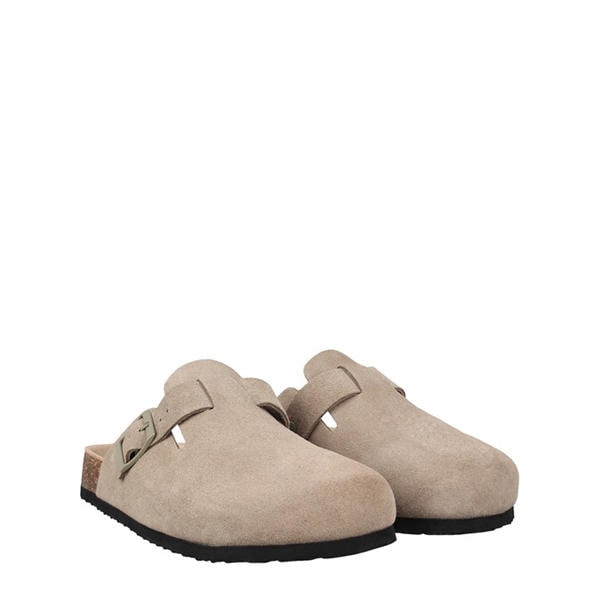 Jack Wills Mule Sandals Taupe
