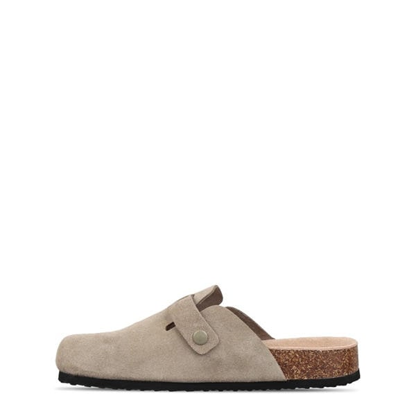 Jack Wills Mule Sandals Taupe