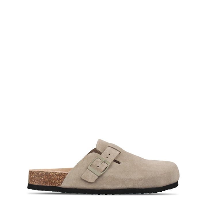 Jack Wills Mule Sandals Taupe