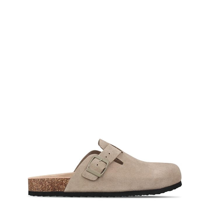 Jack Wills Mule Sandals Taupe
