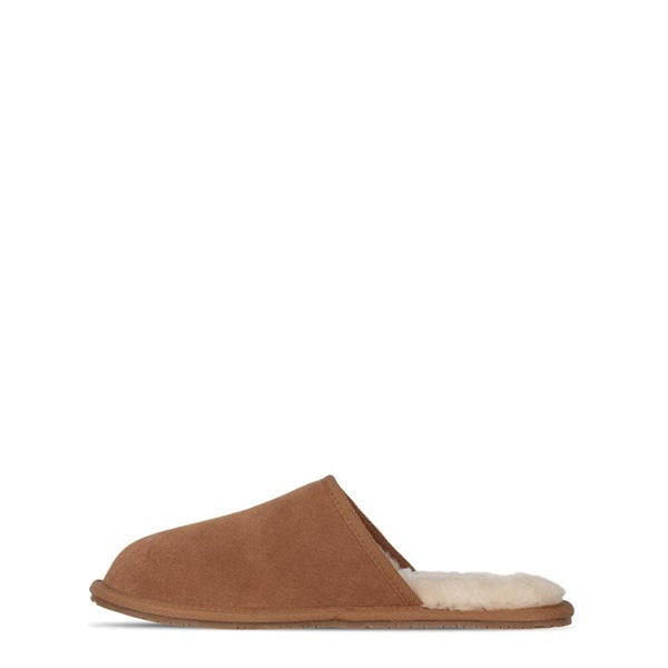 Jack Wills Mule Slippers Tan