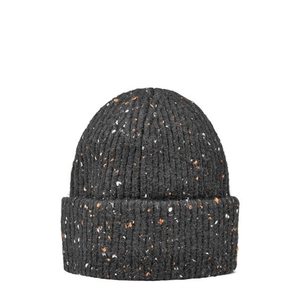 Jack Wills Nep Knit Beanie Black Nep