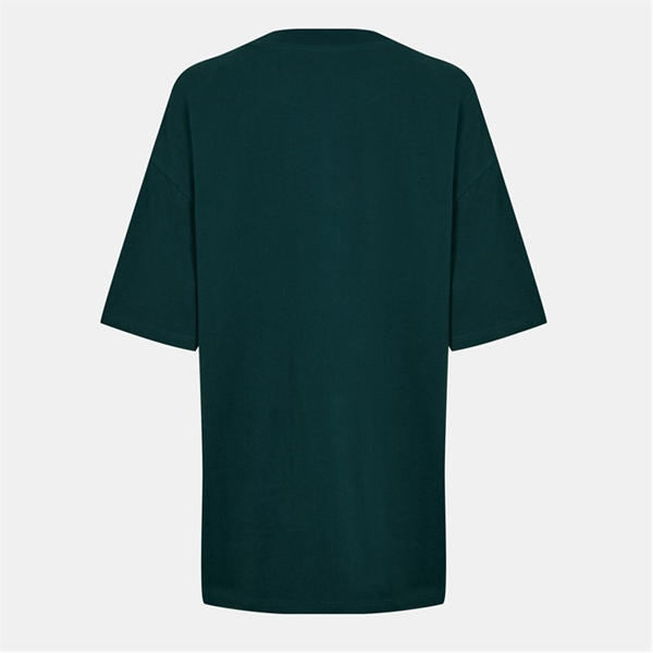 Jack Wills Oversize Applique T Shirt Womens Dark Green