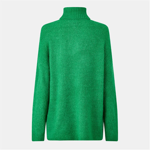 Jack Wills Oversized Funnel Jumper Jolly Green