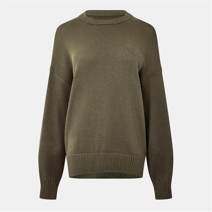 Jack Wills Oversized Jumper Dark Khaki