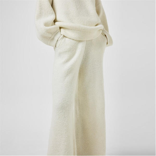 Jack Wills Oversized Knit Joggers Vintage White