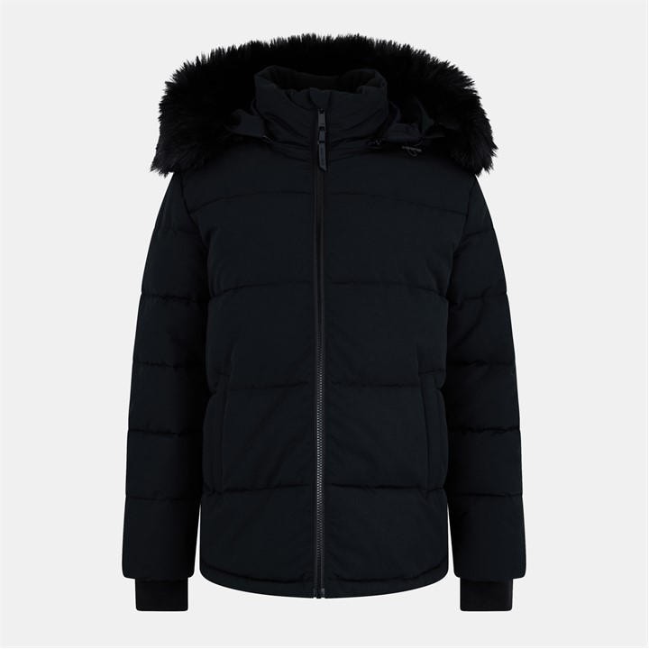 Jack Wills Padded Jacket Black