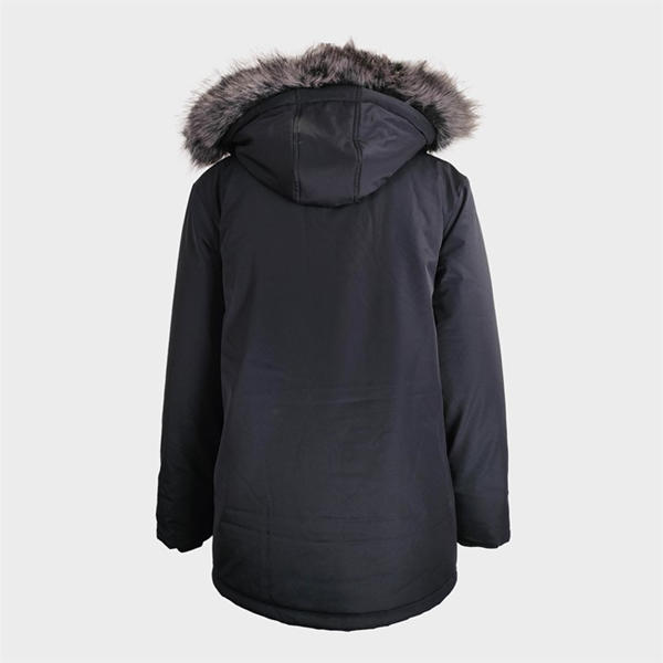Jack Wills Parka Jacket Black