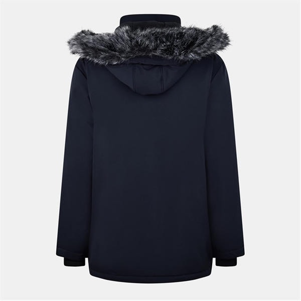 Jack Wills Parka Jacket Men Black