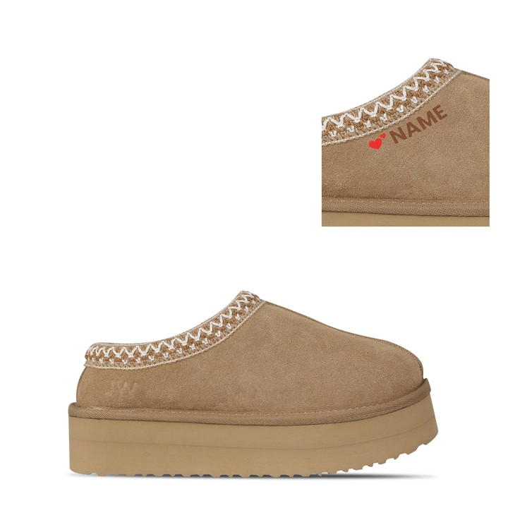 Jack Wills Platform Slip On Snug Womens Sand