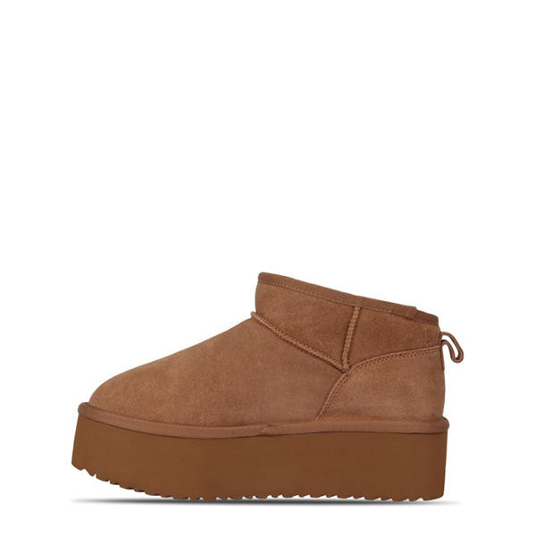 Jack Wills Platform Snug Boots Tan